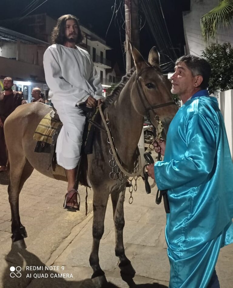 Paixão de Cristo em Varre-Sai foi destaque na Rede Vida de Televisão