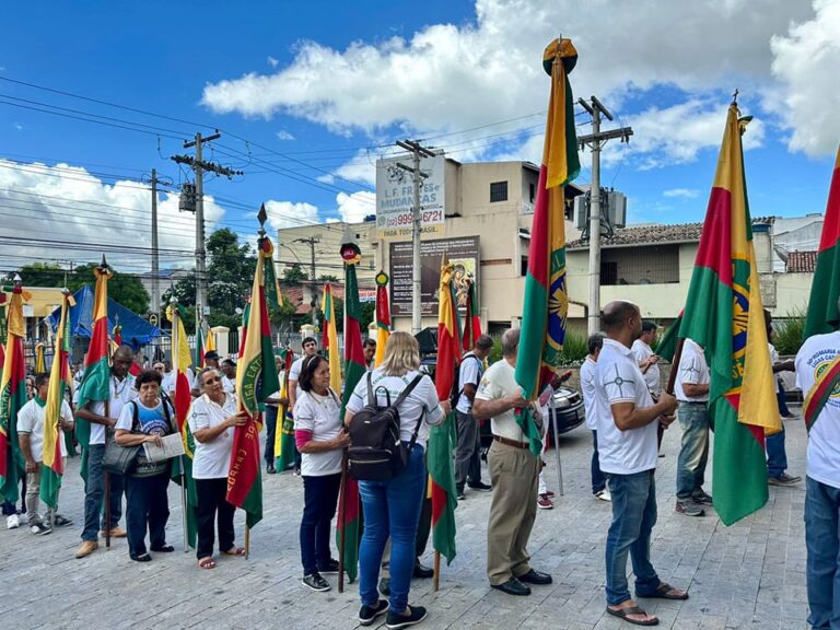 Santuário Nossa Senhora do Perpétuo Socorro em Campos dos Goytacazes recebeu Romaria Nacional da Liga Católica no domingo