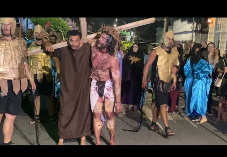 Paixão de Cristo abre Semana Santa em Varre-Sai
