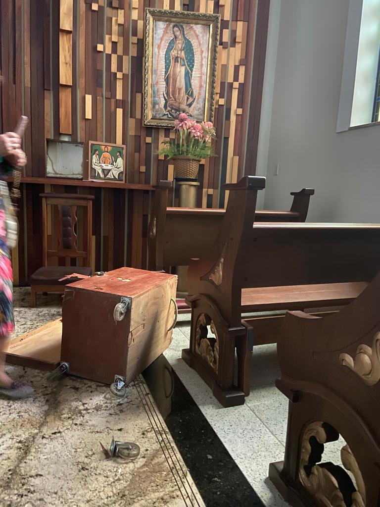 Ameaça: Profanação de igrejas na Diocese de Campos causa medo nos fiéis