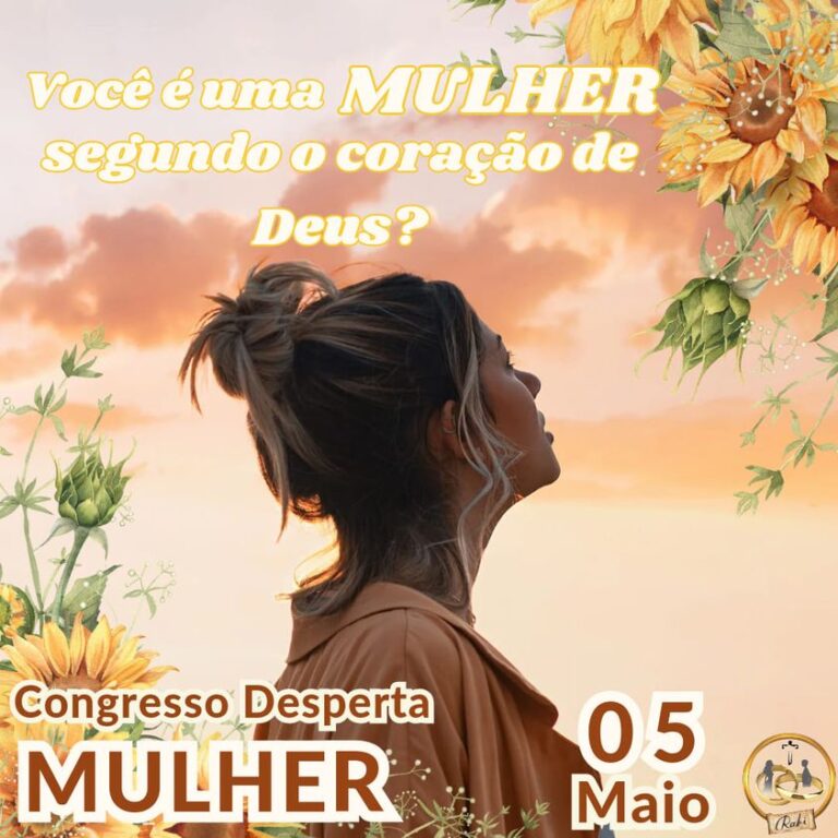 Comunidade Rabi está com inscrições abertas para o Congresso Desperta Mulher