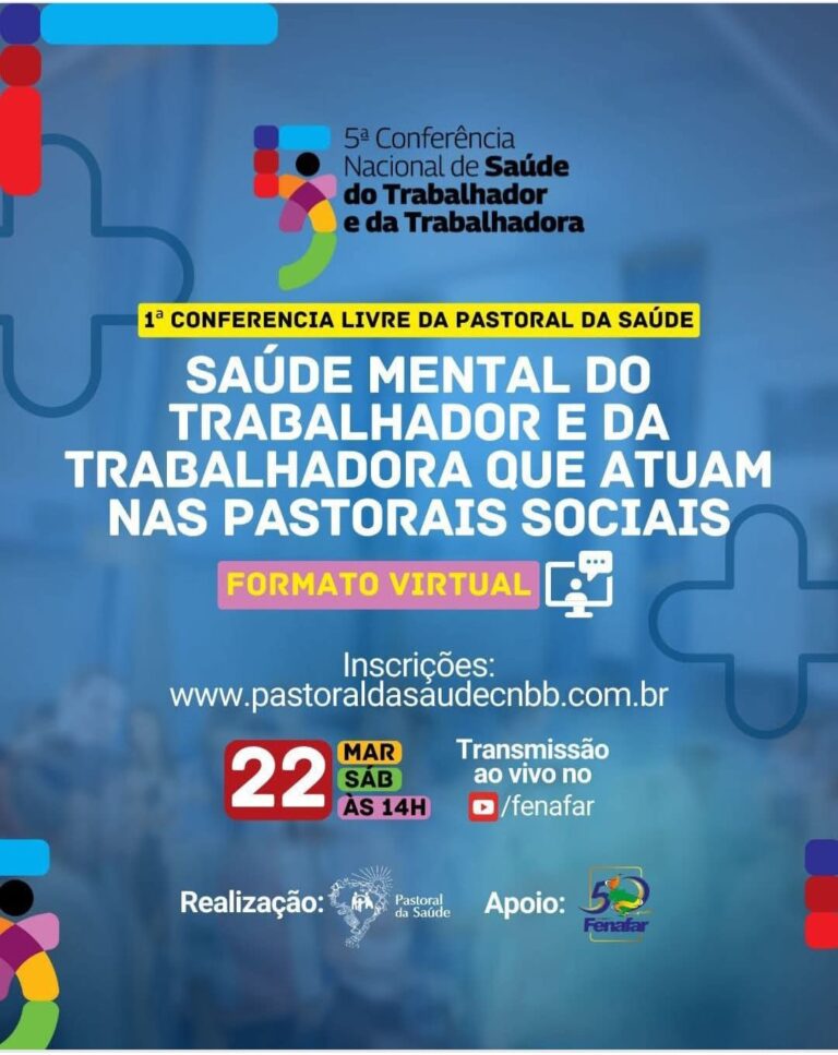 Tv Aparecida divulga convite para  conferência Saúde do trabalhador