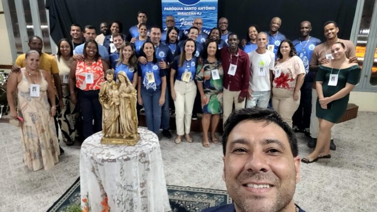 Casais participam de curso para legitimação matrimonial na Paróquia de Santo Antônio de Miracema