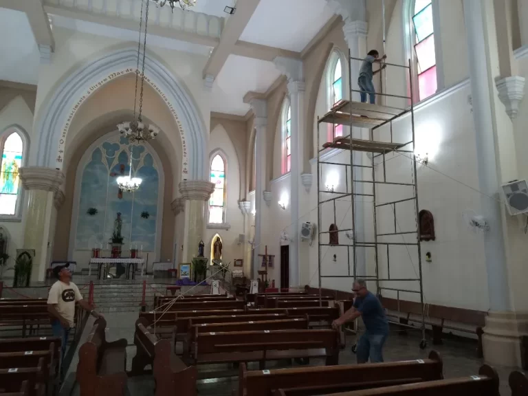 Santuário de Natividade se prepara para as celebrações da Semana Santa