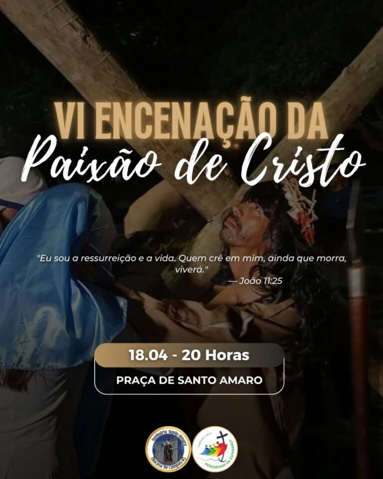 Paixão de Cristo na Praça de Santo Amaro