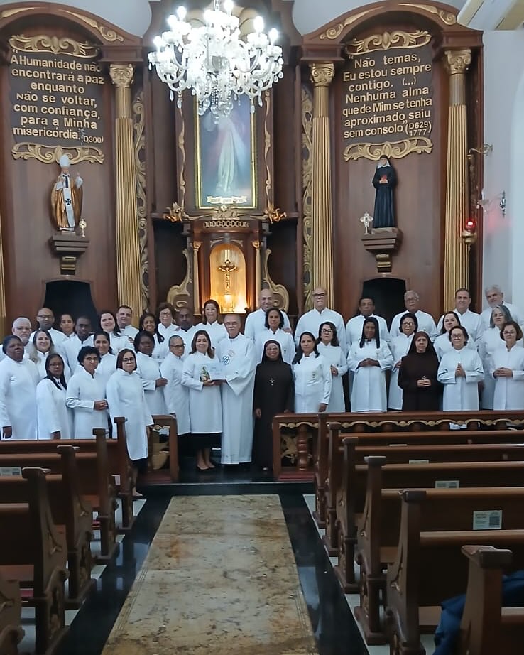 Forania São José promove encontro de MEDSC no Santuário da Divina Misericórdia