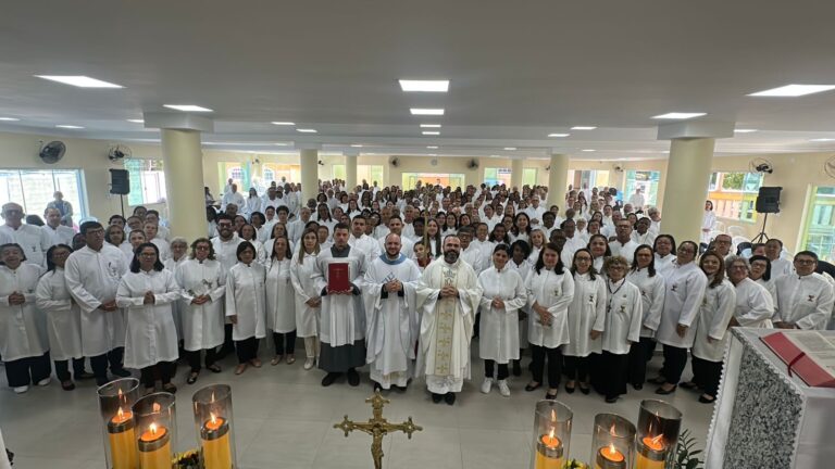 Santuário de Santo Amaro recebeu encontro de MEDSC da Forania Baixada Litoral