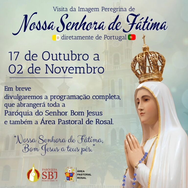 Imagem visitará Paróquia em Bom Jesus